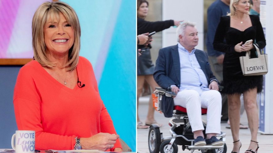 Ruth Langsford takes revenge on estranged husband Eamonn Holmes by ‘removing stairlift so he can’t get upstairs’ --[Reported by Umva mag]