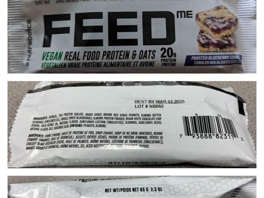 Recall expands for Nutrabolics vegan bars over undeclared milk --[Reported by Umva mag]