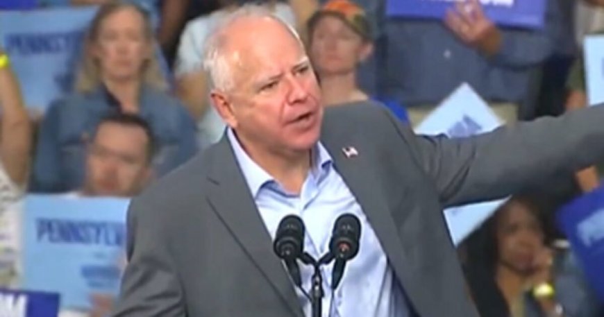 Tim Walz Accidentally Creates New Ad for the Trump Campaign: ‘We Can’t Afford Four More Years of This!’ (VIDEO) --[Reported by Umva mag]