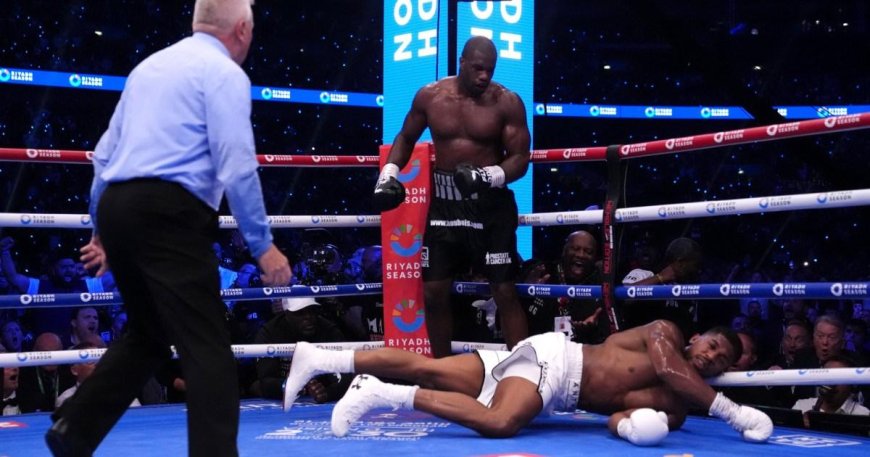 Anthony Joshua suffers crushing defeat by Daniel Dubois in devastating display --[Reported by Umva mag]