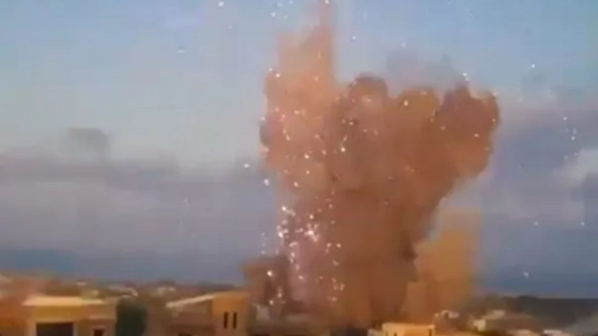 Israeli bombs blitz Lebanon as over 300 targets are hit ‘killing 180’ after chilling ‘get out now’ warnings --[Reported by Umva mag]