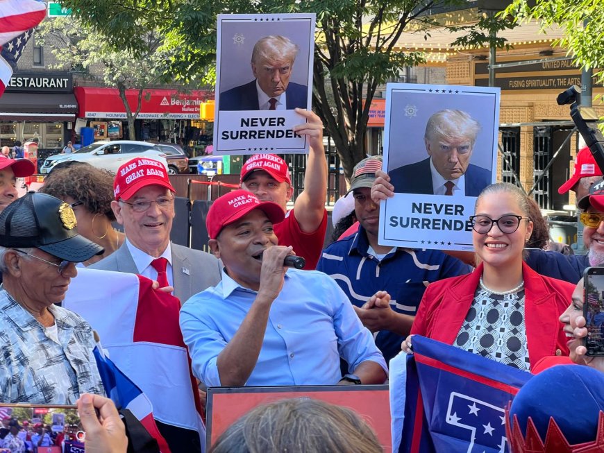 Former Congressional Candidate Sammy Ravelo Who Officially Left the Democrat Party — Hosts Pro-Trump Rally in Manhattan --[Reported by Umva mag]