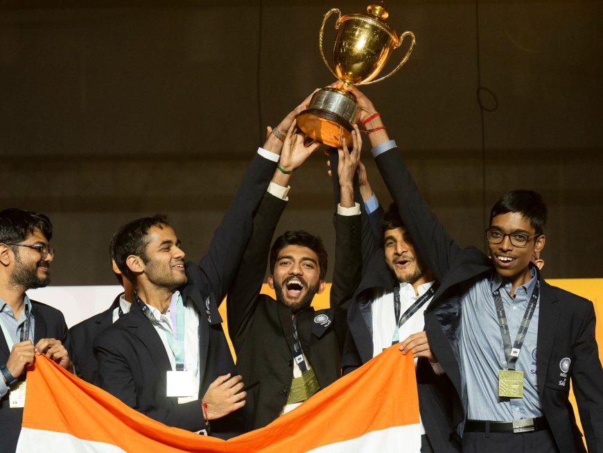 India wins historic double team gold at FIDE Chess Olympiad 2024 --[Reported by Umva mag]