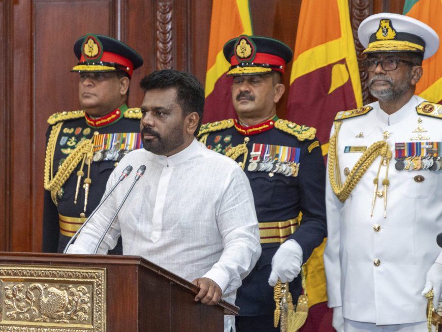 Anura Kumara Dissanayake takes oath as Sri Lanka’s next president --[Reported by Umva mag]