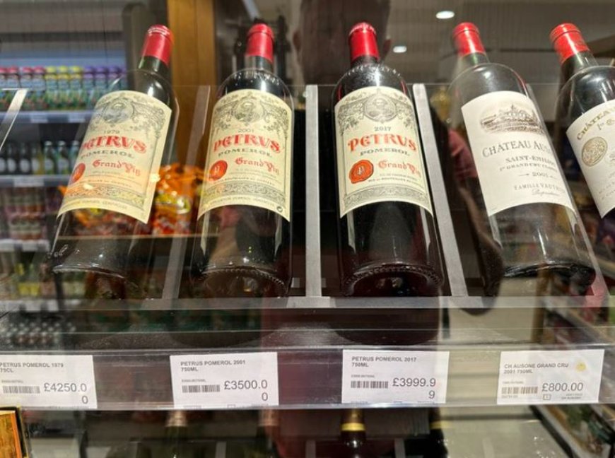 Brits left stunned by wine prices in London general store – with bottles selling for more than £4,000    --[Reported by Umva mag]