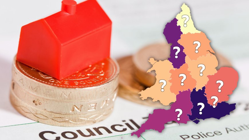 Map reveals areas most and least likely to save THOUSANDS after challenging council tax bills --[Reported by Umva mag]