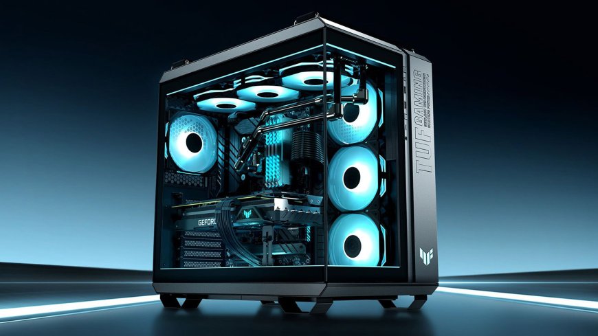 New Asus TUF dual-chamber PC case looks big and swanky --[Reported by Umva mag]