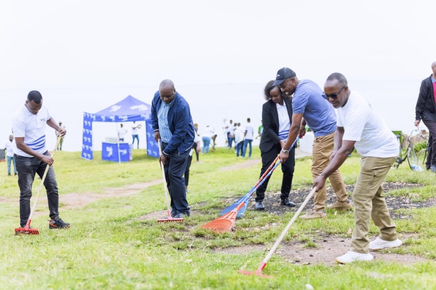 PRESS RELEASE: World Cleanup Day: Bralirwa donates hygiene  materials, engages community on cleanup activities --[Reported by Umva mag]