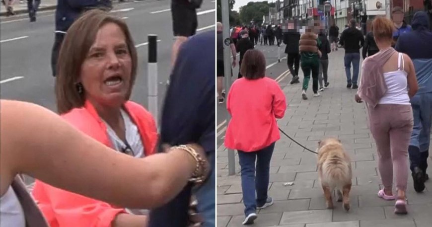 Mum and daughter jailed for bringing pet chow chow to far-right riot --[Reported by Umva mag]