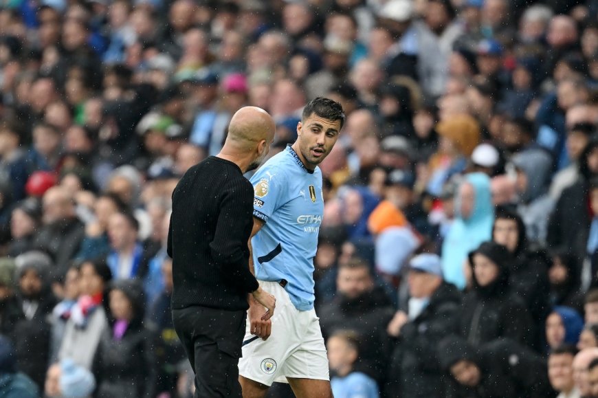 Rodri injury: Man City midfielder ‘set for long absence’ after withdrawing during Arsenal draw --[Reported by Umva mag]