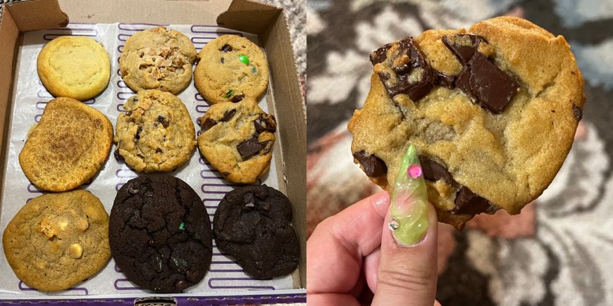 I ate my way through the classic menu at Insomnia, the cookie chain that dominated the market long before Crumbl's debut --[Reported by Umva mag]