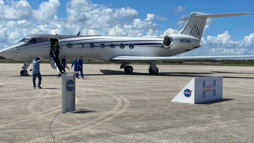 Astronauts, capsule for SpaceX's Crew-9 mission arrive at Florida launch site (photos) --[Reported by Umva mag]