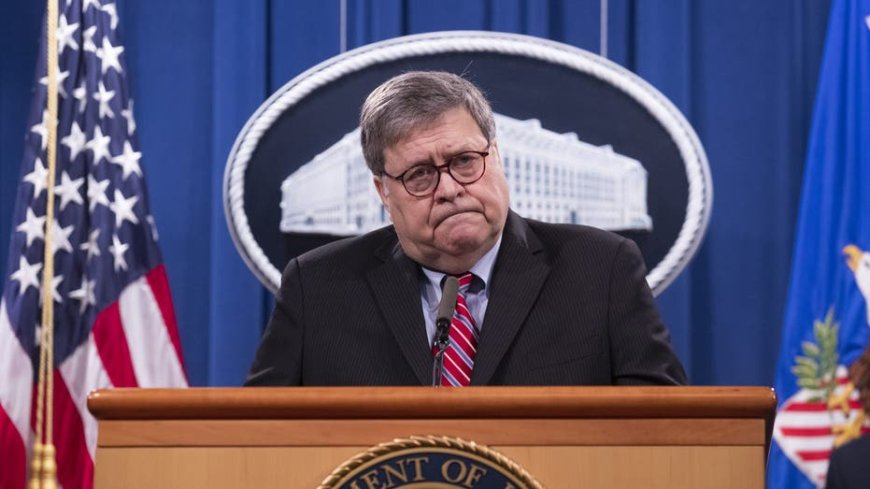 Former AG Barr 'dumbfounded' at DOJ’s decision to release letter of Trump would-be assassin --[Reported by Umva mag]