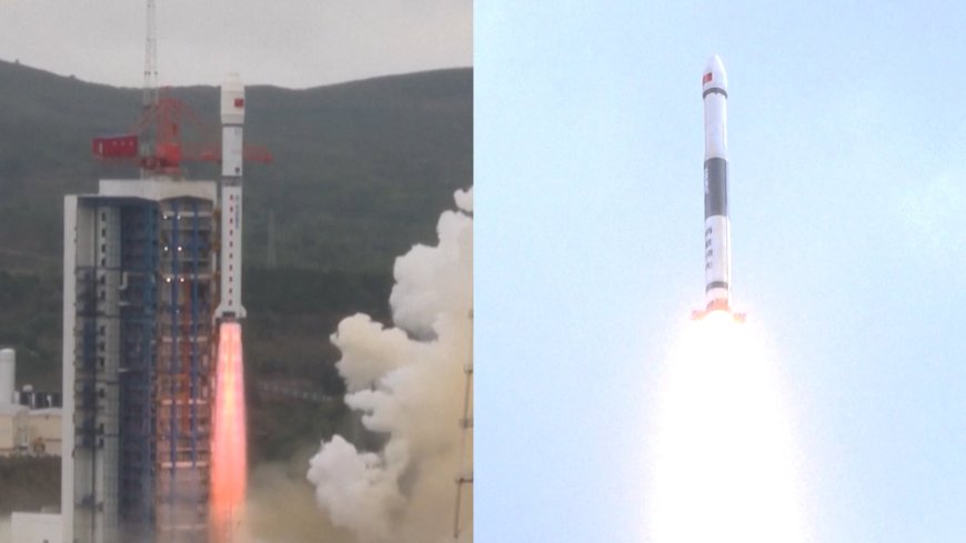 China launches 10 satellites on 2 rockets less than 6 hours apart (video) --[Reported by Umva mag]