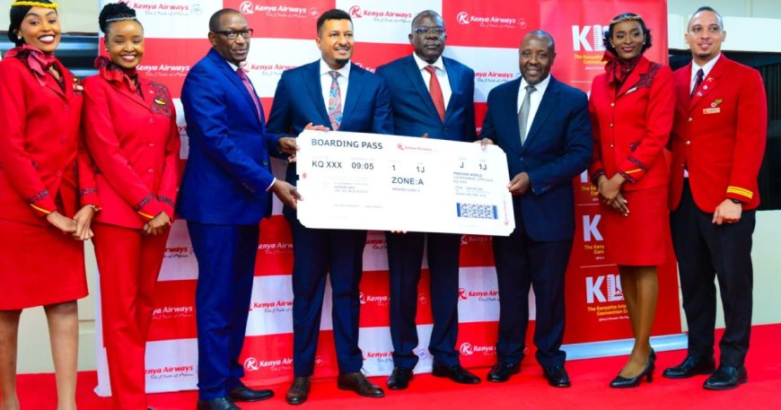 KQ Unveils Executive Hub at KICC --[Reported by Umva mag]