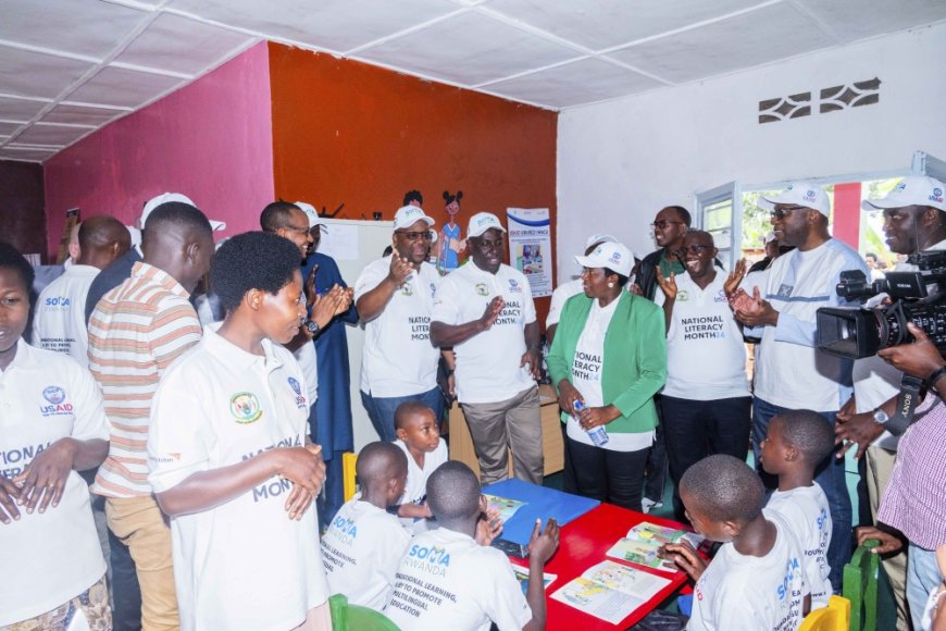 World Vision launches community library on Nkombo Island to promote Kinyarwanda, literacy --[Reported by Umva mag]