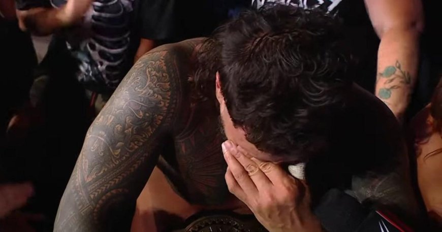 WWE superstar in tears over first ever singles championship win after 14 years --[Reported by Umva mag]