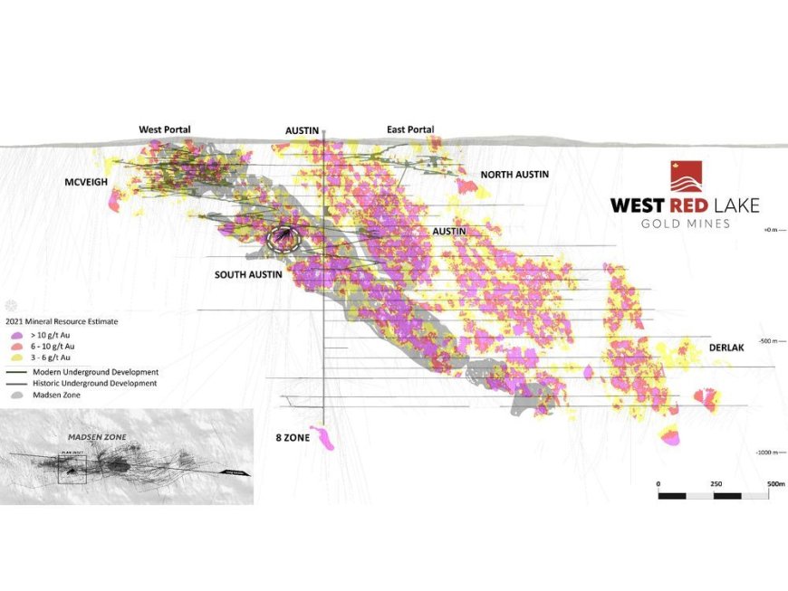 West Red Lake Gold Intersects 49.39 g/t Au over 4.48m and 18.46 g/t Au over 11.2m at South Austin – Madsen Mine --[Reported by Umva mag]