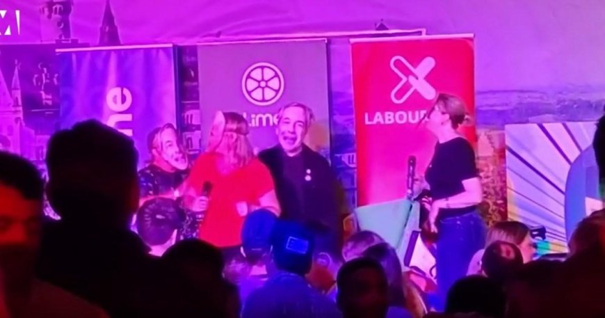 Masked singers mock Farage and Trump with Grease tribute at Labour karaoke --[Reported by Umva mag]