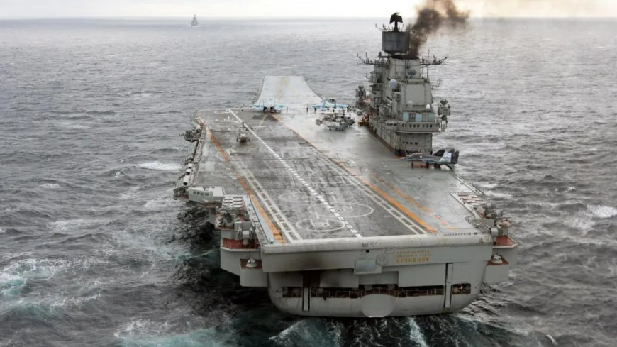 Putin’s cursed flagship ‘will never sail again’ as rustbucket Admiral Kuznetsov’s crew sent to Ukraine as cannon fodder --[Reported by Umva mag]