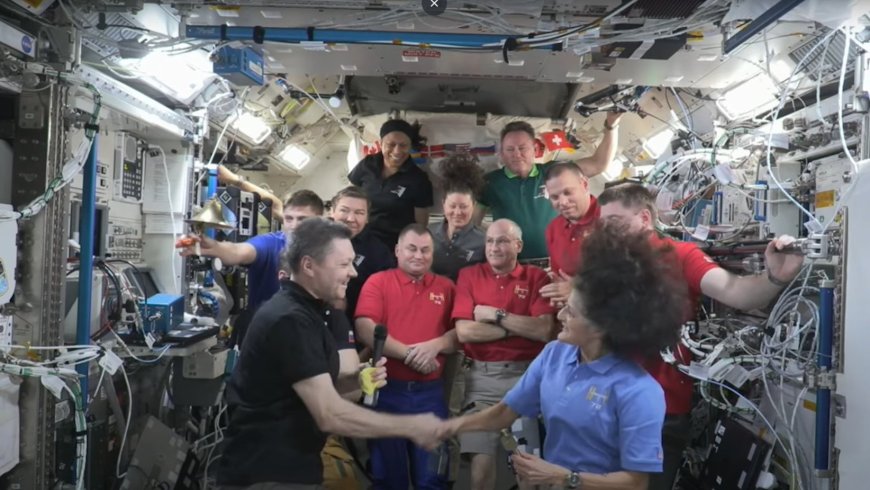 Boeing Starliner astronaut Suni Williams takes ISS command as 8-day mission turns into 8 months (video) --[Reported by Umva mag]