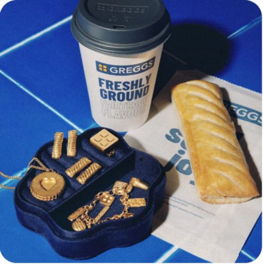 Greggs’ gold-plated, bakery-inspired jewellery line sells out within minutes, despite being branded as “tat” by unimpressed Brits --[Reported by Umva mag]