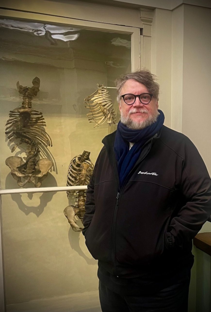 Guillermo del Toro inspired by Edinburgh’s Surgeons’ Hall after paying visit to famous museum for second time during stay in the capital  --[Reported by Umva mag]