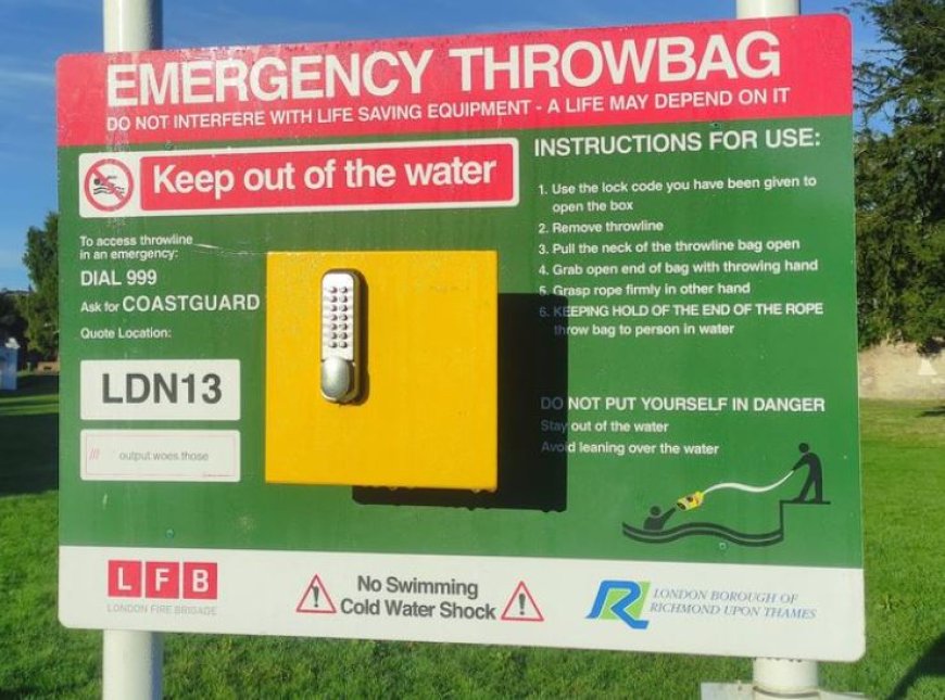 Brits slam “information overload” instructions for River Thames safety equipment kept under lock and key, concerns it could delay rescue --[Reported by Umva mag]