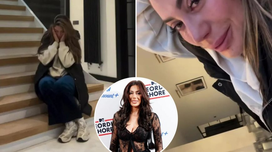 Chloe Ferry breaks down in tears as she says emotional final goodbye to £1m home before moving out --[Reported by Umva mag]