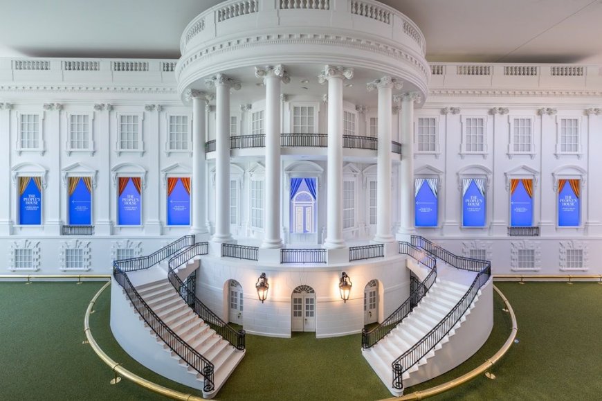 New White House replica in D.C. offers hi-tech look at executive mansion --[Reported by Umva mag]