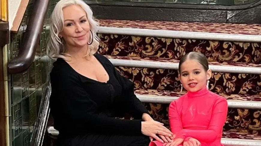 Strictly star Kristina Rihanoff confesses she ‘pushed’ daughter, eight, to dance for 12 HOURS in one day for competition --[Reported by Umva mag]