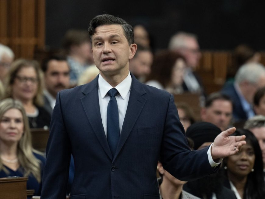 Poilievre makes case for taking down the government to restore ’promise of Canada’ --[Reported by Umva mag]