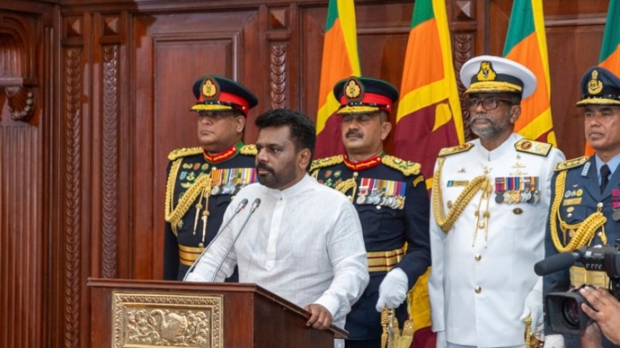 Sri Lanka’s new president’s faces uphill task in push for change --[Reported by Umva mag]