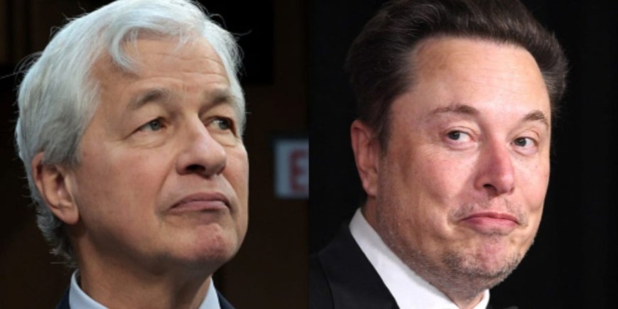 Jamie Dimon says he likes Elon Musk's idea to start a DOGE, or Department of Government Efficiency --[Reported by Umva mag]