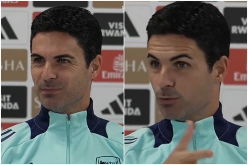 Video: Arsenal boss Mikel Arteta makes intriguing statement about “information” on Manchester City --[Reported by Umva mag]