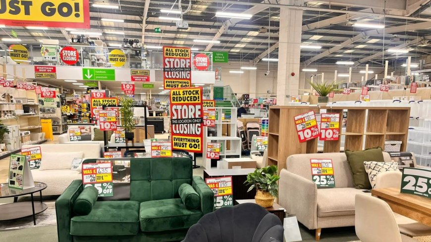 Major DIY chain launches huge closing down sale as it shuts six branches before Christmas --[Reported by Umva mag]