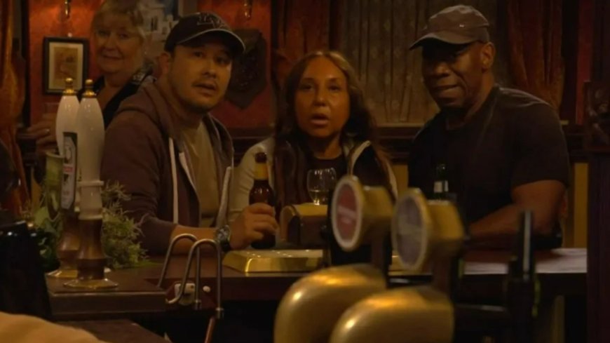 EastEnders fans floored as two Walford residents share a passionate kiss in the Queen Vic – despite being RELATED --[Reported by Umva mag]