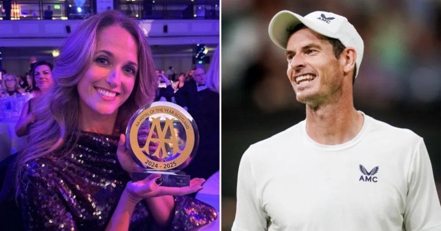 Andy Murray makes fun of his wife’s nose after Kim scoops special award --[Reported by Umva mag]