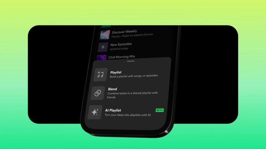 You Can Now Use AI to Create Playlists on Spotify --[Reported by Umva mag]