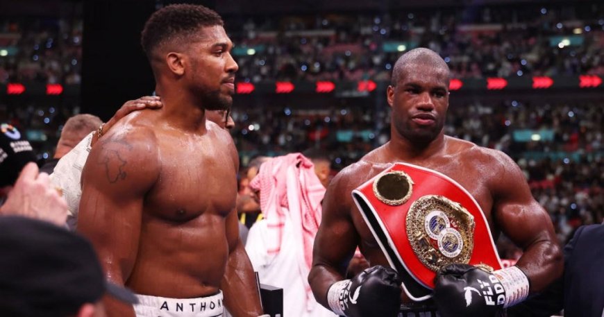 Three-man shortlist for Anthony Joshua’s next fight revealed after Daniel Dubois loss --[Reported by Umva mag]