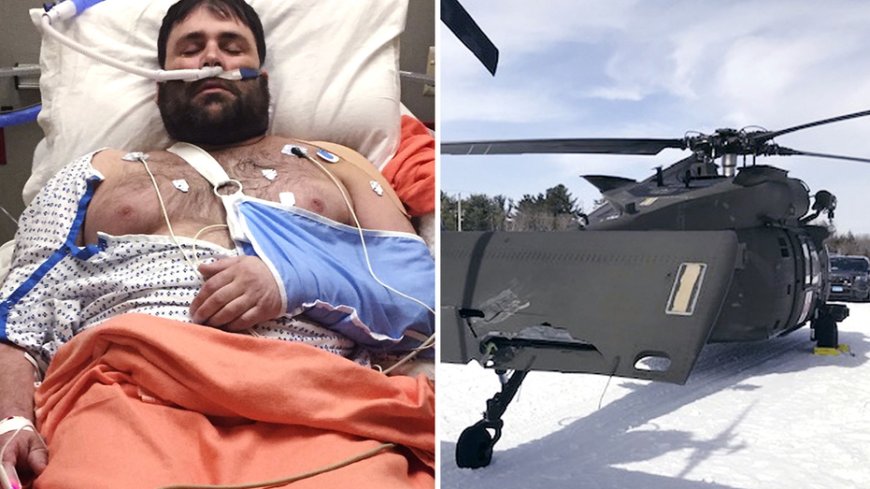 Lawyer who crashed snowmobile into Black Hawk helicopter is awarded $3.3 million in damages --[Reported by Umva mag]