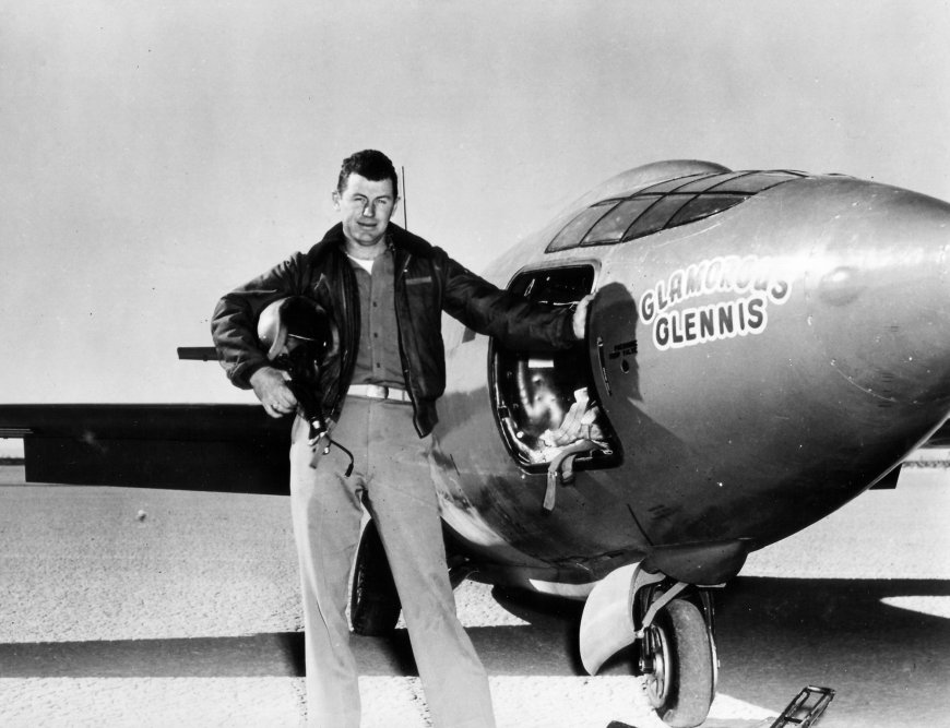 On this day in space! Oct. 14, 1947: Chuck Yeager smashes the sound barrier. --[Reported by Umva mag]