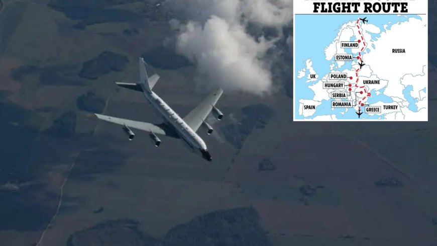 RAF ‘nuke sniffer’ jet conducts first EVER mission along Nato’s Russia border to ‘soak up’ intel on Putin’s forces --[Reported by Umva mag]