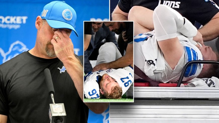 Lions' Aidan Hutchinson had surgery to repair broken tibia and fibula, no timetable for return, team says --[Reported by Umva mag]