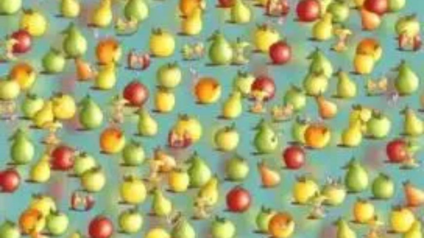 Everyone can see the fruit – but you have 20/20 vision & a high IQ if you can spot the hidden lemon in 12 seconds --[Reported by Umva mag]