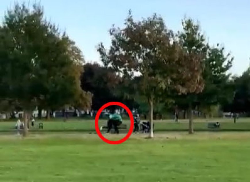 Dramatic moment dad rugby TACKLES ‘criminal on the run from cops’ before picking up kids’ bike & continuing on his walk --[Reported by Umva mag]