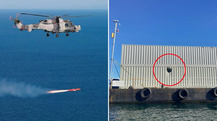 Watch test of navy’s £1bn Sea Venom missiles which can destroy ships 12 miles away with precise infrared seeker --[Reported by Umva mag]