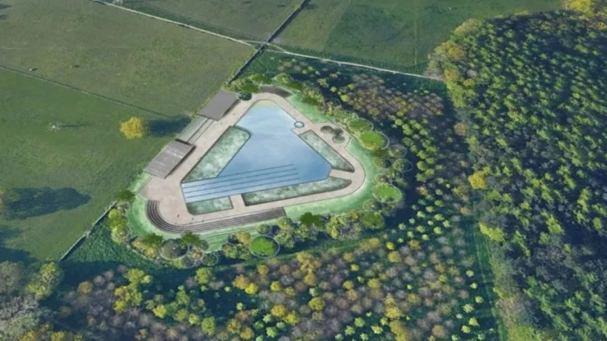 Abandoned reservoir could become new outdoor lido with sauna pods, heated pool and cafe --[Reported by Umva mag]