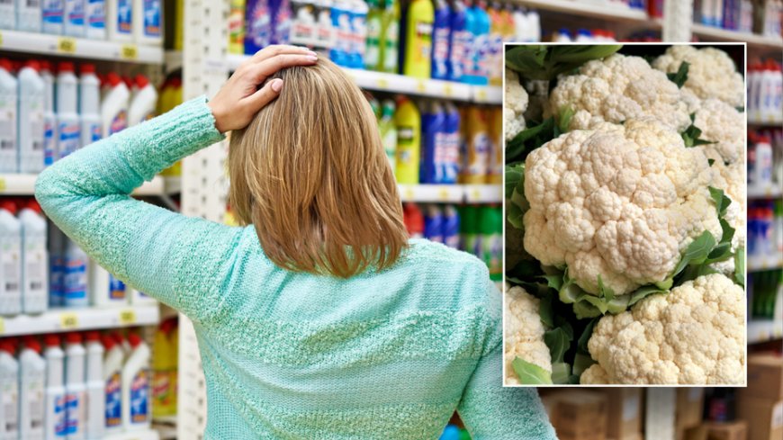 Woman 'still suffering' after being knocked out by a cauliflower while grocery shopping --[Reported by Umva mag]