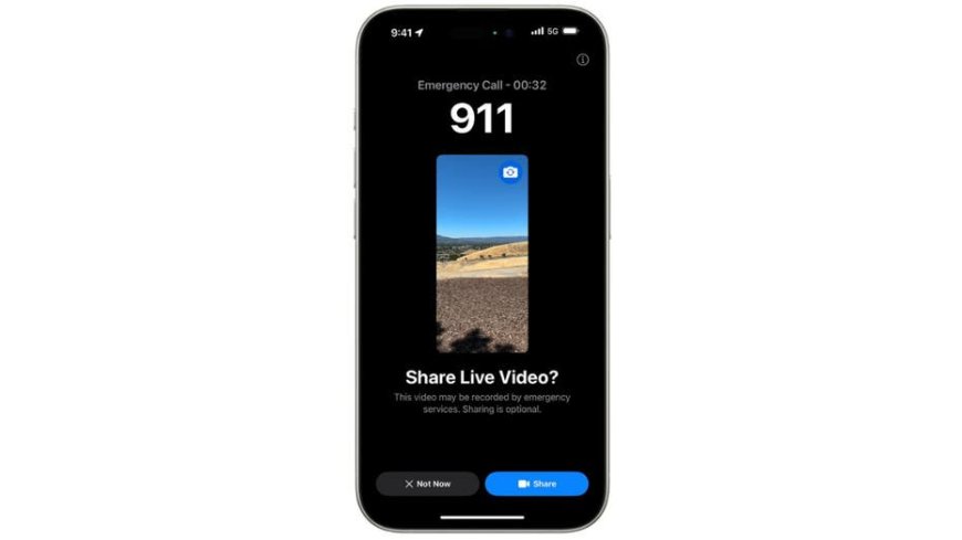 Connect in a crisis with iOS 18's new video call feature for emergency services --[Reported by Umva mag]